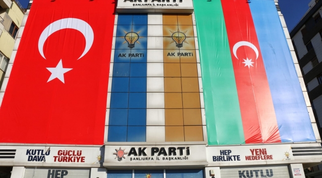  AK PARTİ İL BAŞKANLIĞINDAN AZERBAYCAN'A DESTEK! 