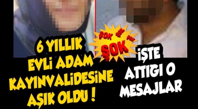 KAYNANASINA AŞIK OLDU! 