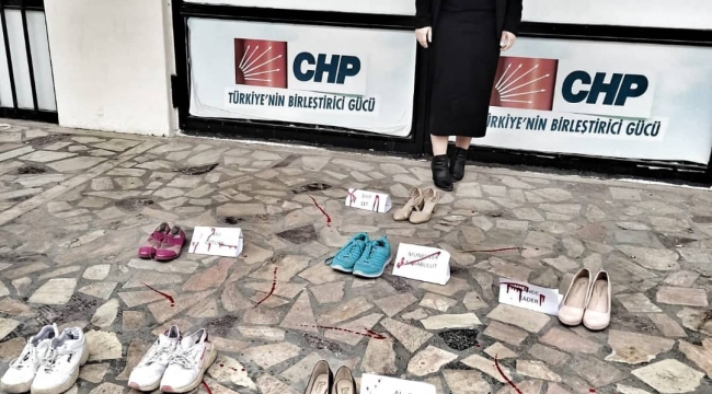 CHP'den Şanlıurfa'da Kadın Yönelik Şiddete Hayır Etkinliği!