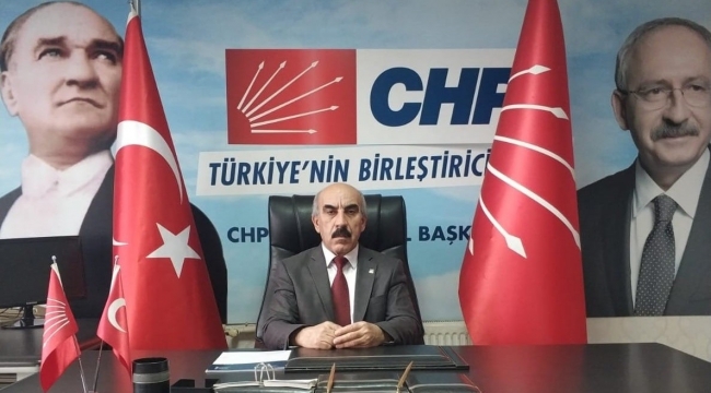 CHP İL BAŞKANI CİDİR'DEN ATATÜRK'Ü ANMA MESASI!