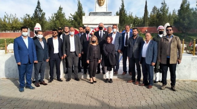 CHP Şanlıurfa'da 10 Kasım Atatürk'ü Anma Programı Düzenledi!