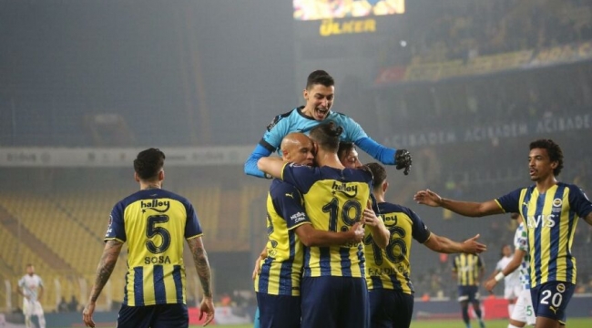 FENERBAHÇE'DEN FARKLI ZAFER!