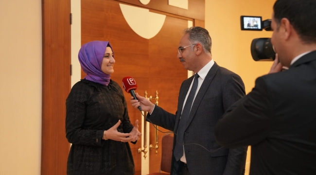 Başkan Ayşe Çakmak, Başkan Kuş'a röportaj verdi!