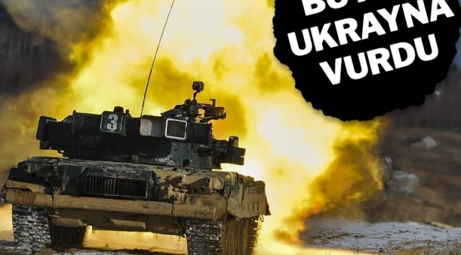 Bu kez Ukrayna vurdu!