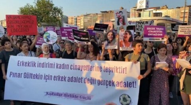 Kadınlardan Pınar Gültekin eylemi!