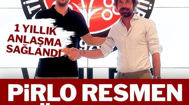 PİRLO RESMEN TÜRKİYE'DE!