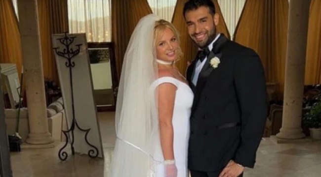 Yılın düğününde şaşkına çeviren olay: Britney Spears'ın ilk kocası töreni bastı!