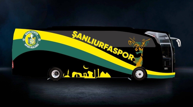 Şanlıurfaspor'un yeni sezonda takım otobüsü hazır!