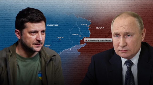 Rusya duyurdu: Ukrayna'daki ilhak referandumundan 'Evet' çıktı!