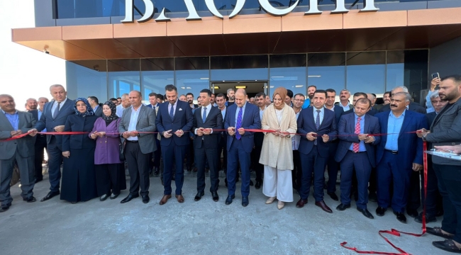 Siverek'te tekstil fabrikasının açılışı gerçekleştirildi!