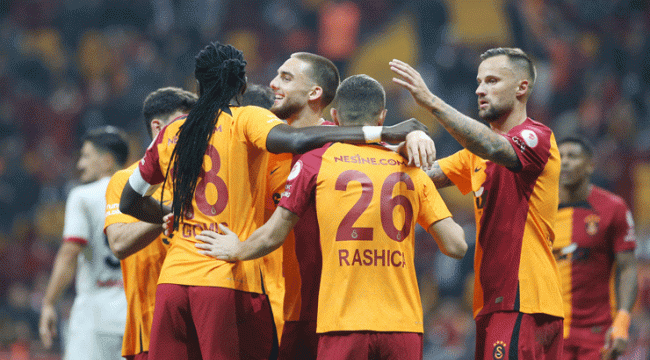Galatasaray, Kastamonuspor'a gol yağdırdı: 7-0!