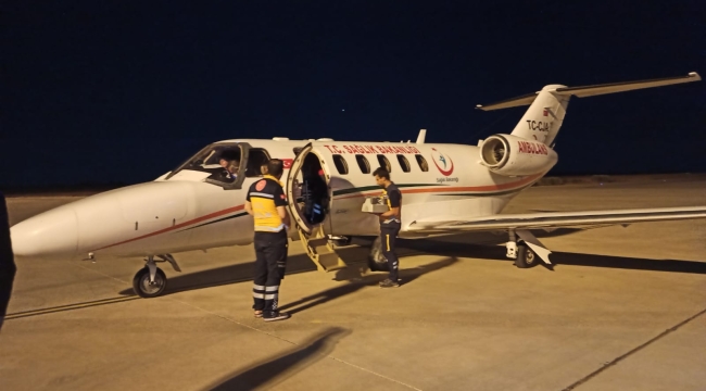 Uçak Ambulanas Şanlıurfa'dan Kalp Nakli İçin Havalandı!