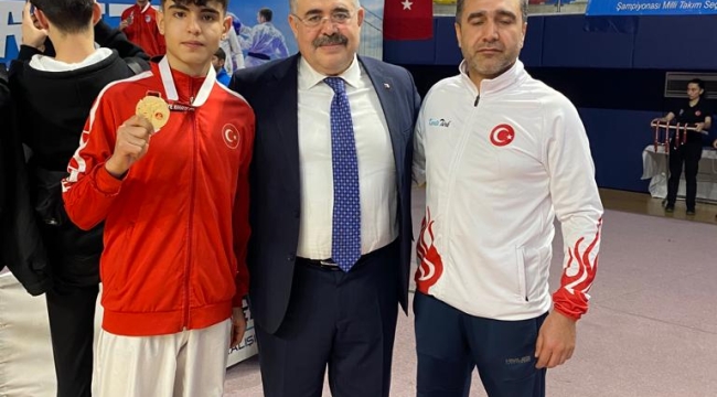 Eyyübiyeli Sporcu Savaş Öğüş Türkiye Şampiyonu!