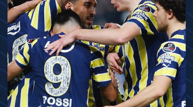 Fenerbahçe koltuğu golcüleriyle geri aldı: 4-0!