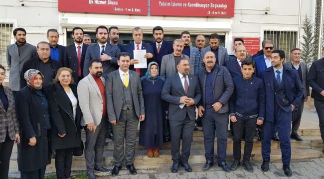CHP Şanlıurfa İl Yönetimi Mazbatasını Alarak Göreve Başladı!