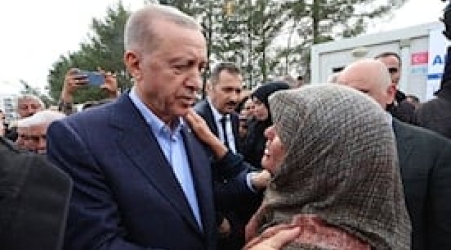 Erdoğan: Depremin ilk günleri için helallik istiyorum!