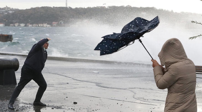 İstanbul için fırtına ve yağış uyarısı!