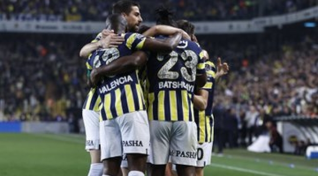 Fenerbahçe, Trabzonspor'u rahat geçti!