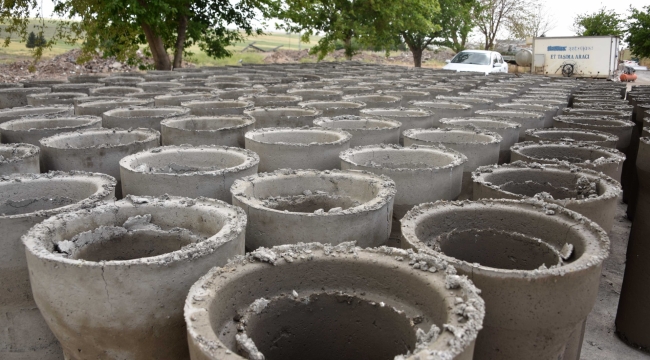 Siverek'te beton boru üretim kapasitesi arttırıldı!