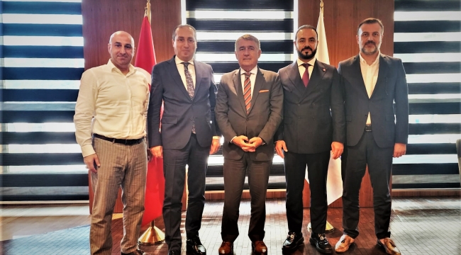 URSIAD Başkanı Bahçivan, TÜSİAD' Başkanı Orhan Turan'la bir araya geldi!
