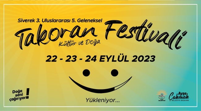 Takoran Kültür ve Doğa Festivali programı belli oldu!