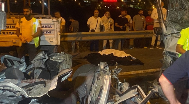 TEM Otoyolu'nda kaza: 4 ölü, 4 yaral!