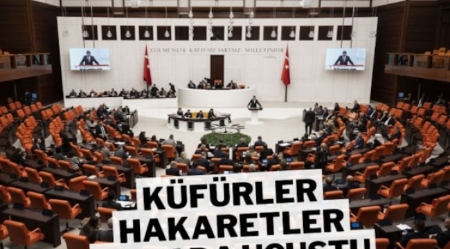 Küfür ve hakaretler havada uçuştu!