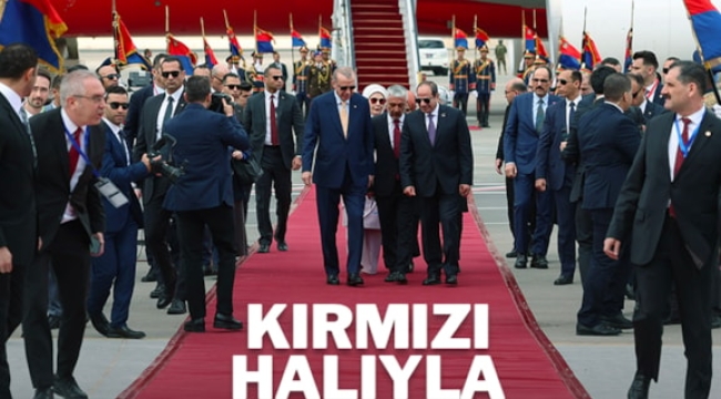 Erdoğan, 'katil ve darbeci' dediği Sisi tarafından karşılandı!