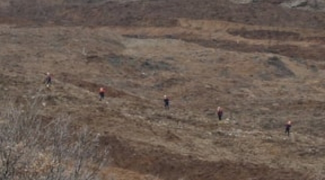 Erzincan'da kayıp madenciler böyle aranıyor!