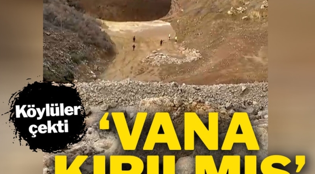 Erzincan'da maden faciası sonrası yeni görüntüler: 'Vana kırılmış'!