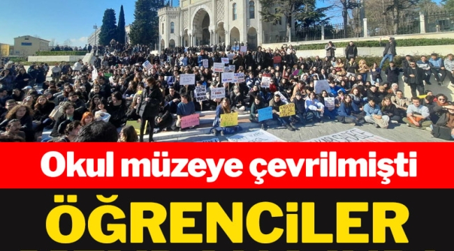 İstanbul Üniversitesi öğrencilerinden 'müze' tepkisi!