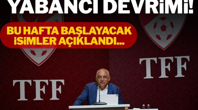 Türk futbolunda 'yabancı' devrimi! Yeni hakem gözlemcileri açıklandı...!
