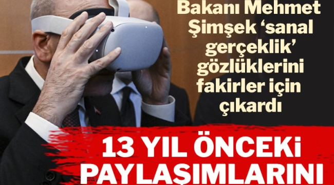 Mehmet Şimşek'in 'fakir aile' mesaisi!!
