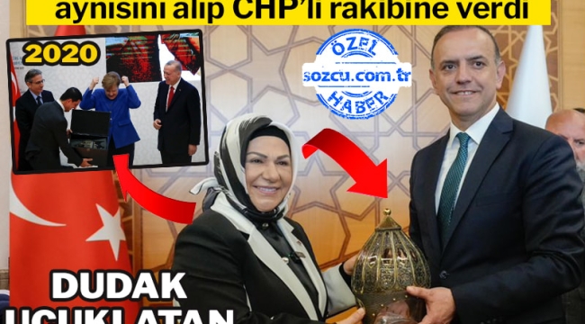 AKP'li Başkan'dan CHP'li halefine 'Zafer Miğferi'!