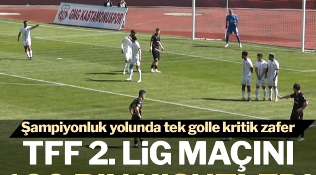 Amed Sportif, Kastamonuspor'u deplasmanda yendi: On binler izledi...!