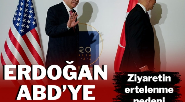 Erdoğan'ın Biden ile görüşmesi ertelendi!