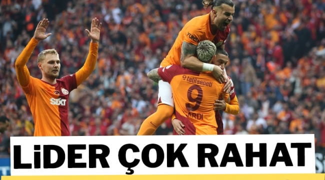 Galatasaray, Pendikspor'u rahat geçti: 4-1!