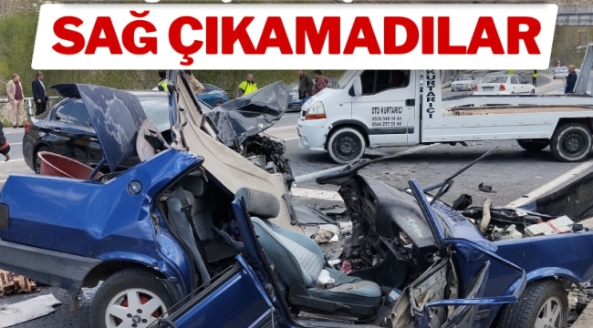Malatya'da feci kaza: 3 ölü, 5 yaralı!