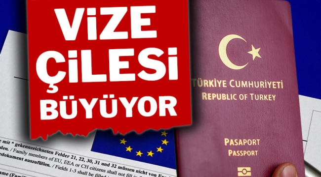 Türk vatandaşlarının vize çilesi büyüyor!