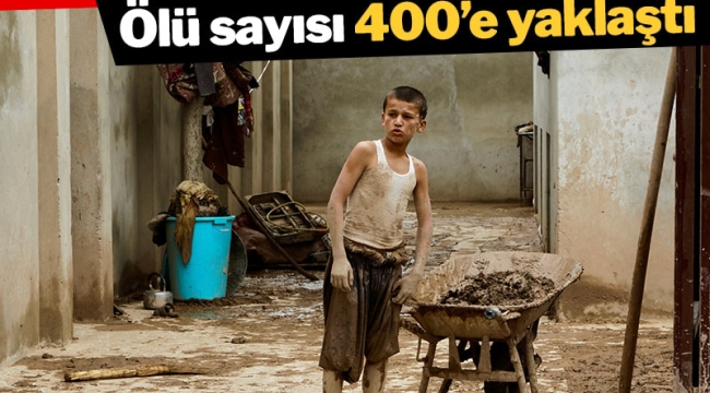 Ölü sayısı 400'e yaklaştı!
