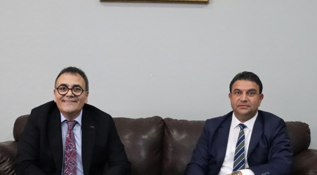 EKRANLARIN SEVİLEN İSMİ MESUT YAR BAŞAK VEKİLİ SAİT AĞAN''I ZİYARET ETTİ!
