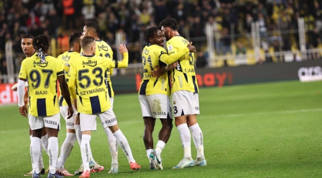 FENER İKİNCİ SIRAYA YÜKSELDİ!