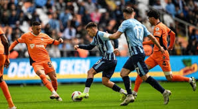 Başakşehir Adana Demirspor deplasmanda tek golle mağlup etti!