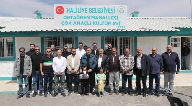 BAŞKAN CANPOLAT, HALİLİYE'YE KALICI ESERLER KAZANDIRMAYA DEVAM EDİYOR!
