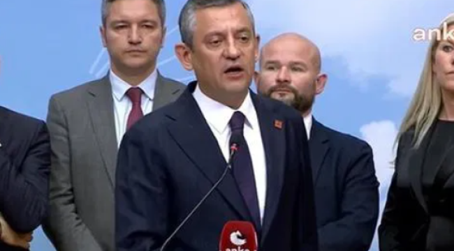 ÖZGÜR ÖZEL AVRUPA HEYETİYLE GÖRÜŞTÜ
