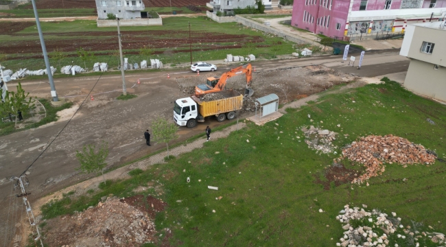Yukarıgöklü Mahallesi'nde 5 Km Sıcak Asfalt Serimi Başladı
