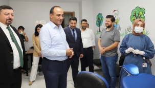 İl Sağlık Müdürü Dr. Erhan Berk'ten Haliliye Ağız ve Diş Sağlığı Hastanesine İnceleme Ziyareti!