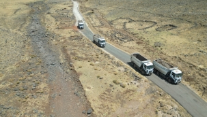 SİVEREK'TE 6 KİLOMETRELİK YOL BETONLA YENİLENECEK!